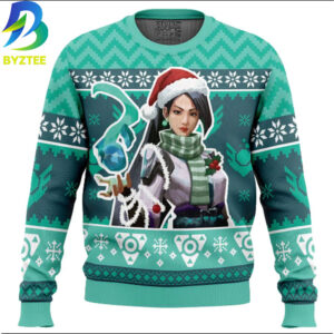 Valorant Christmas Sage Ugly Christmas Sweater