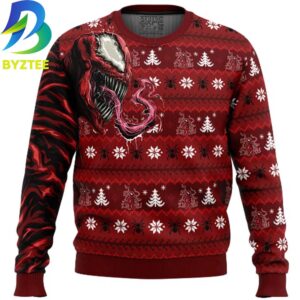 Venom Carnage Ugly Christmas Sweater