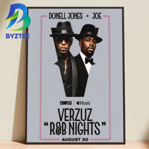 Verzuz R&B Nights Donell Jones And Joe August 20th 2026 Home Decor Poster Canvas