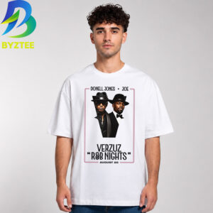 Verzuz R&B Nights Donell Jones And Joe August 20th 2026 Unisex T- Shirt