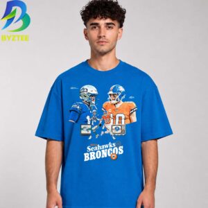 WK6 Seahawks Vs Broncos Empower Field At Mile High October 15 2026 Unisex T- Shirt