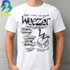 Weezer All Are Welcome The Gathering 2026 Two Sided T-Shirt Weezer All Are Welcome The Gathering 2026 Two Sided T-Shirt