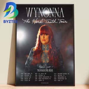 Wynonna With Special Guest Troubadour Blue The Hard Truth Summer Tour 2026 Home Decor Poster Canvas