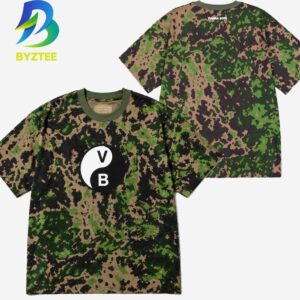 YIN YANG LEAF CAMO  EU TOUR EDITION 2026 Two Sided T-Shirt