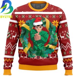YuYu Hakusho Yusuke Urameshi Ugly Christmas Sweater