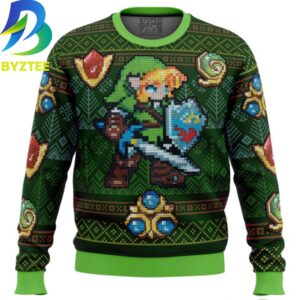 Zelda Green Link 2026 Ugly Christmas Sweater