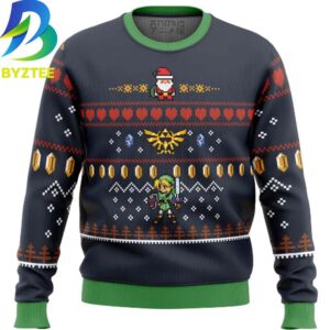 Zelda Link Santa Ugly Christmas Sweater