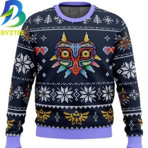 Zelda Majora’s Mask Ugly Christmas Sweater