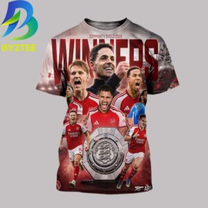 Arsenal Are The 2026 Community Shield Winners EPL 2026  All Over Print Shirt