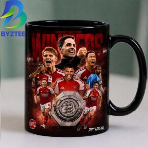 Arsenal Are The 2026 Community  Shield Winners EPL 2026 Ceramic Mug Cup