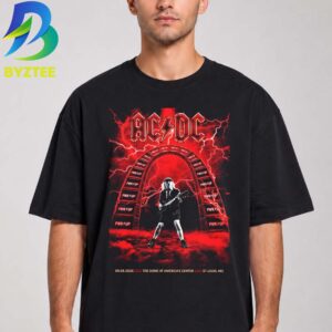 ACDC PWR UP ST Louis MO Event Tee The Dome At America’s Center In ST Louis MO September 8 2026 Unisex T Shirt