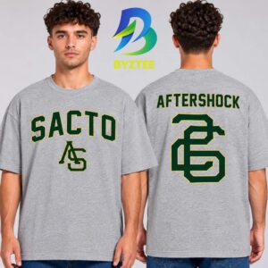 Aftershock Festival 2026 Merch In Sacramento CA On October 1 4 2026 Sacto A’s Two Sided Unisex T Shirt