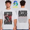Aftershock Festival 2026 Merch In Sacramento CA On October 1 4 2026 Static Shock Lineup Two Sided Unisex T Shirt Aftershock Festival 2026 Merch In Sacramento CA On October 1 4 2026 Static Shock Lineup Two Sided Unisex T Shirt