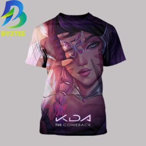 Ahri KDA The Comeback Arcane League Of Legends Art By Nikkotari All Over Print Shirt