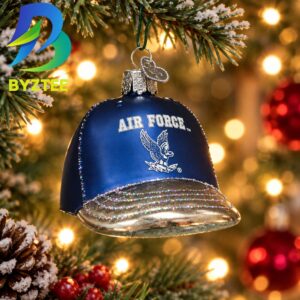 Air Force Baseball Cap NCAA Gifts For Fan Christmas Tree Decorations Ornament