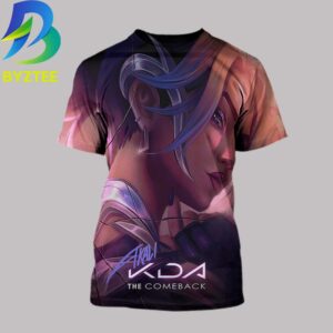 Akali KDA The Comeback Arcane League Of Legends Art By Nikkotari All Over Print Shirt