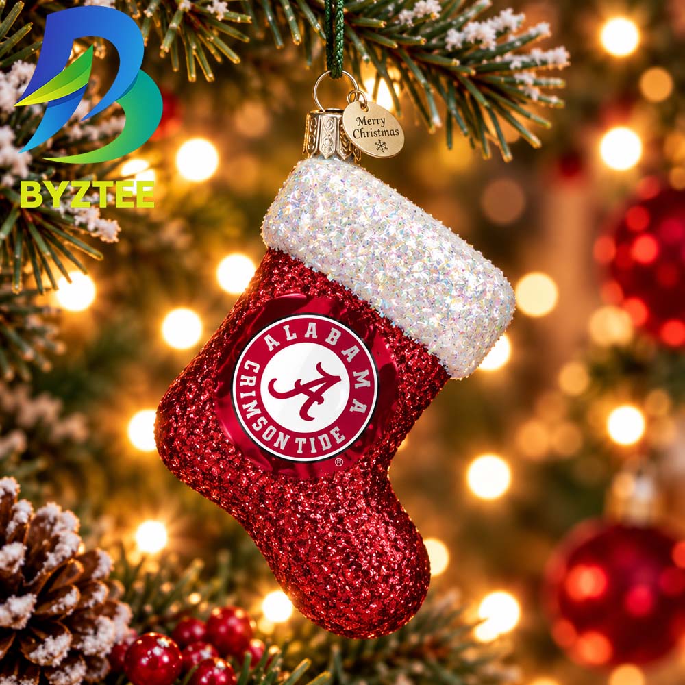 Alabama Stocking NCAA Gifts For Fan Christmas Tree Decorations Ornament Alabama Stocking NCAA Gifts For Fan Christmas Tree Decorations Ornament