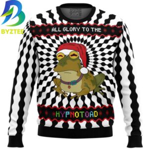 All Glory To The Hypnotoad Ugly Christmas Sweater