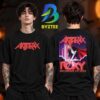 Anthrax One Night Only West Hollywood CA Event Tee At The Roxy Theatre In West Hollywood CA On September 26 2026 Two Sided Unisex T Shirt