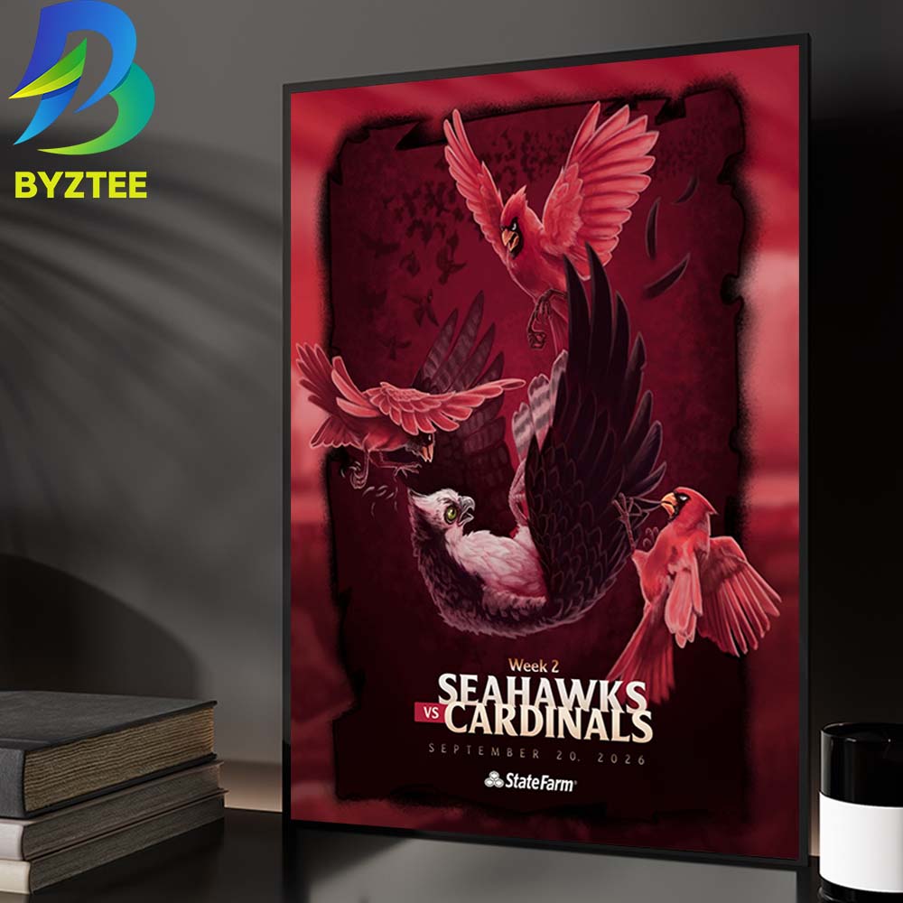 Arizona Cardinals Vs Seattle Seahawks Week 2 Glendale AZ At State Farm Stadium In Glendale AZ On September 20 2026 Home Decor Poster Canvas Arizona Cardinals Vs Seattle Seahawks Week 2 Glendale AZ At State Farm Stadium In Glendale AZ On September 20 2026 Home Decor Poster Canvas