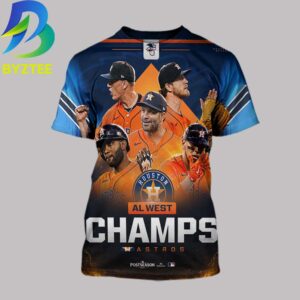 Astros Houston AL West Postseason Champions 2026 All Over Print Shirt