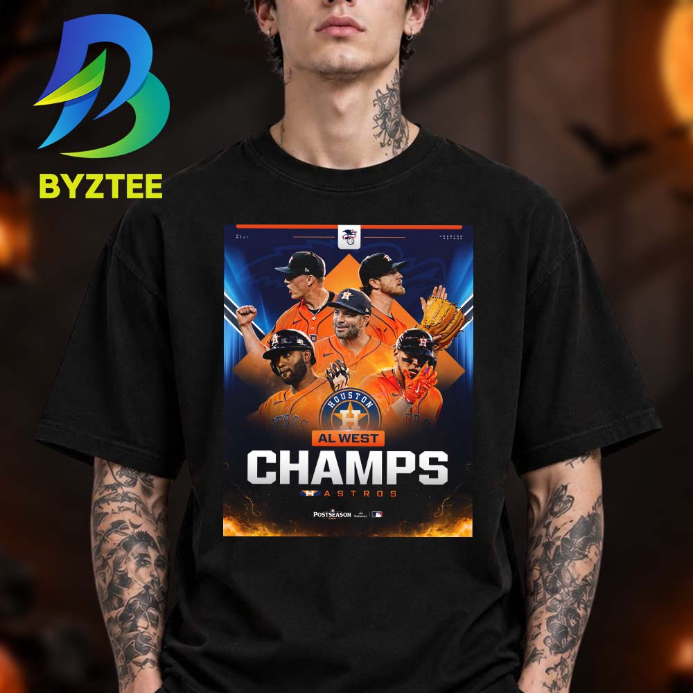 Astros Houston AL West Postseason Champions 2026 Unisex T Shirt Astros Houston AL West Postseason Champions 2026 Unisex T Shirt