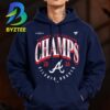 Atlanta Braves Nike Navy 2026 NL East Division Champions Run The East Unisex T Shirt