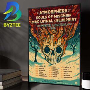 Atmosphere Souls Of Mischief The Winter Carnival Tour Dates With Mac Lethal And Blueprint 2027 Home Decor Poster Canvas