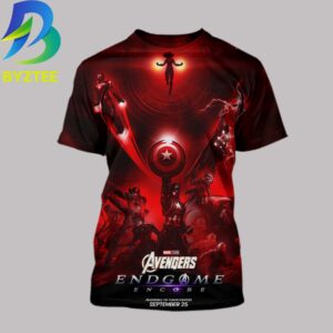 Avengers Marvel Studios Endgame Encore On September 25 2026 All Over Print Shirt