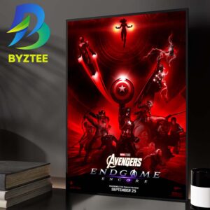 Avengers Marvel Studios Endgame Encore On September 25 2026 Home Decor Poster Canvas