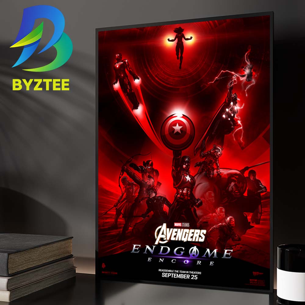 Avengers Marvel Studios Endgame Encore On September 25 2026 Home Decor Poster Canvas Avengers Marvel Studios Endgame Encore On September 25 2026 Home Decor Poster Canvas