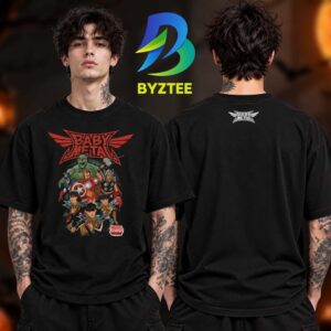 BABYMETAL x Marvel Merch Collection Zombies Two Sided Unisex T Shirt