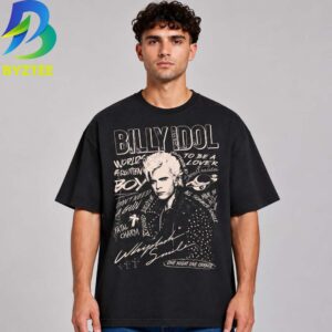 Billy Idol Whiplash Smile Punk Unisex T Shirt