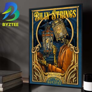 Billy Strings Denver Colorado Event Poster At Ball Arena In Denver Colorado On September 18 19 2026 Home Decor Poster Canvas