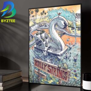 Billy Strings Los Angeles CA Event Poster At The Orpheum Theatre In Los Angeles CA On September 25 2026 Home Decor Poster Canvas