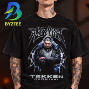 CARNIVAL x TEKKEN COLLECTION Merch Kazuya Mishima 2026 Unisex T Shirt