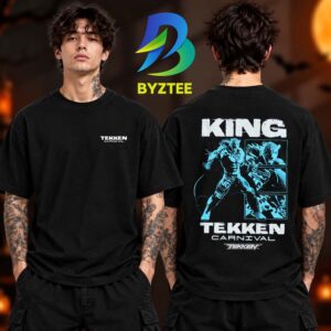 CARNIVAL x TEKKEN COLLECTION Merch TEKKEN 3 Y2K Tekken King Wrestler Two Sided Unisex T Shirt