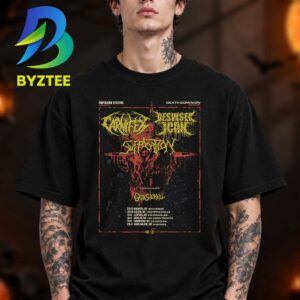 Carnifex In Deutschland Event Tee Death Dominion EU In Deutschland On October And November 2026 Unisex T Shirt