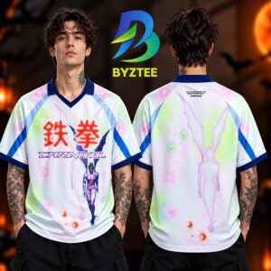 Carnival X Tekken Devil Kazuya Neon Vneck Polo Jersey