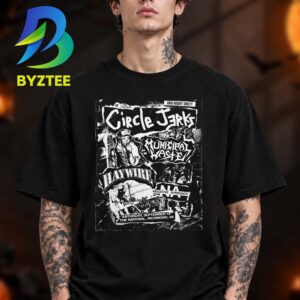 Circle Jerks Richmond VA Event Poster The National In Richmond VA On September 19 2026 Unisex T Shirt