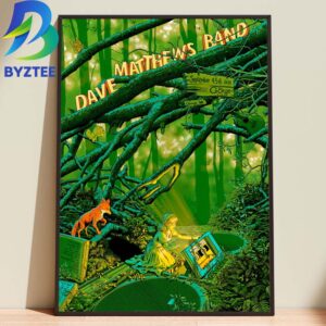 Dave Matthews Band Gorge Amphitheatre September 2026 Home Decor Poster Canvas