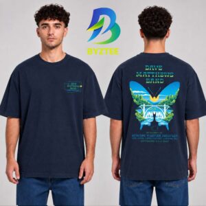 Dave Matthews Band Spokane Wildfire Response 2026 Two Sided Unisex T Shirt