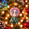 Demon Slayer Agatsuma Zenitsu Chibi Best Gift For Fan Christmas Tree Decorations Ornament