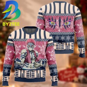 Demon Slayer Akaza Gift For Christmas Ugly Christmas Sweater
