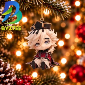 Demon Slayer Doma Chibi Best Gift For Fan Christmas Tree Decorations Ornament