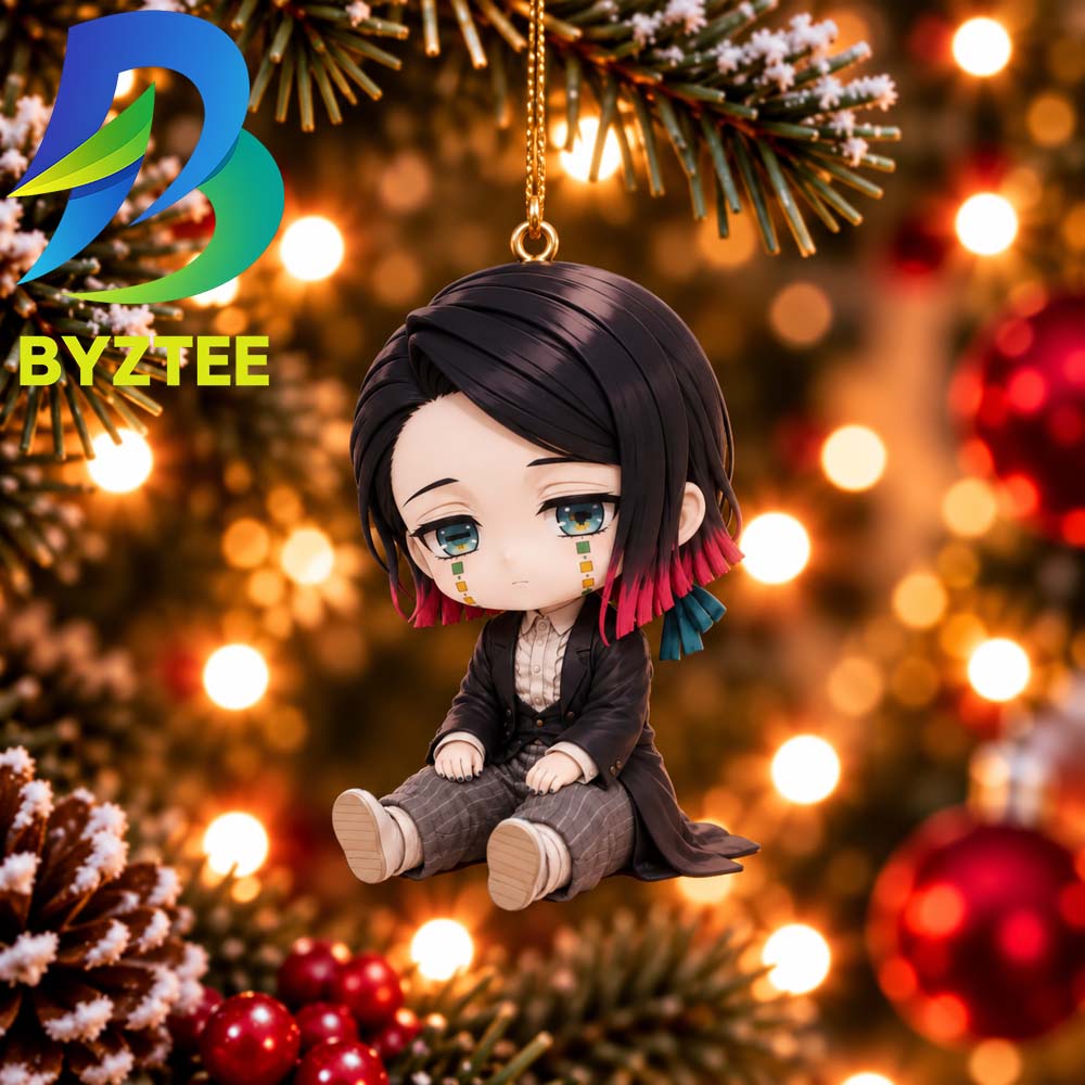 Demon Slayer Enmu Chibi Best Gift For Fan Christmas Tree Decorations Ornament Demon Slayer Enmu Chibi Best Gift For Fan Christmas Tree Decorations Ornament