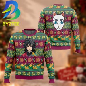 Demon Slayer Giyu Tomioka Gift For Fan Ugly Christmas Sweater