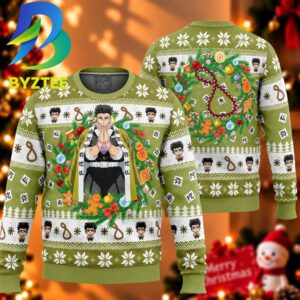 Demon Slayer Gyomei Himejima Gift For Christmas Ugly Christmas Sweater
