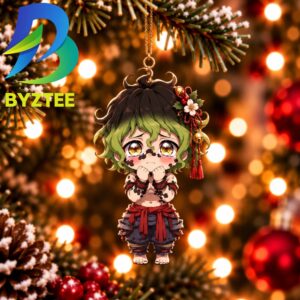 Demon Slayer Gyutaro Chibi Best Gift For Fan Christmas Tree Decorations Ornament
