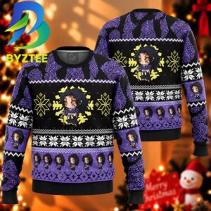 Demon Slayer Kokushibo Chbi Gift For Christmas Ugly Christmas Sweater